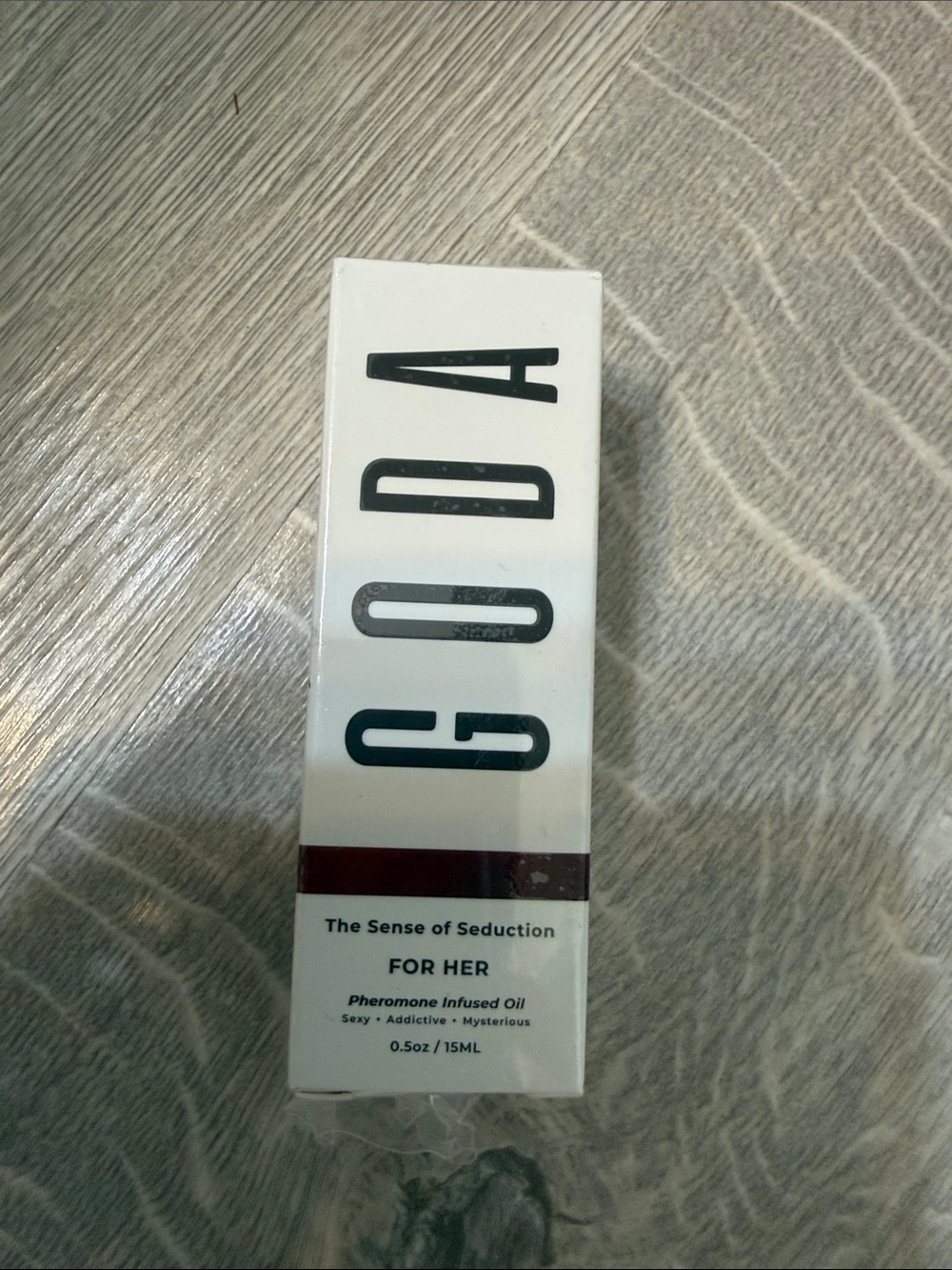 Goda The Sense of Seduction For Her Pheromone Infused Oil - White